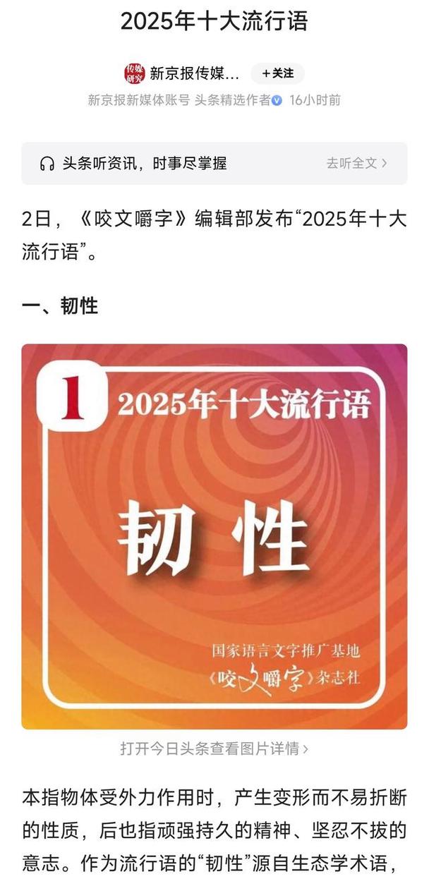 2025互联网流行用语