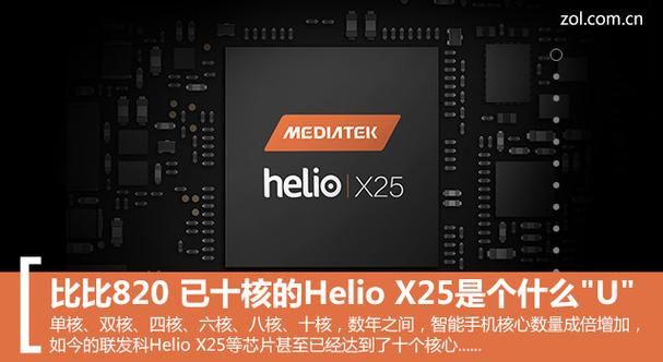 搭载helio x25 处理器