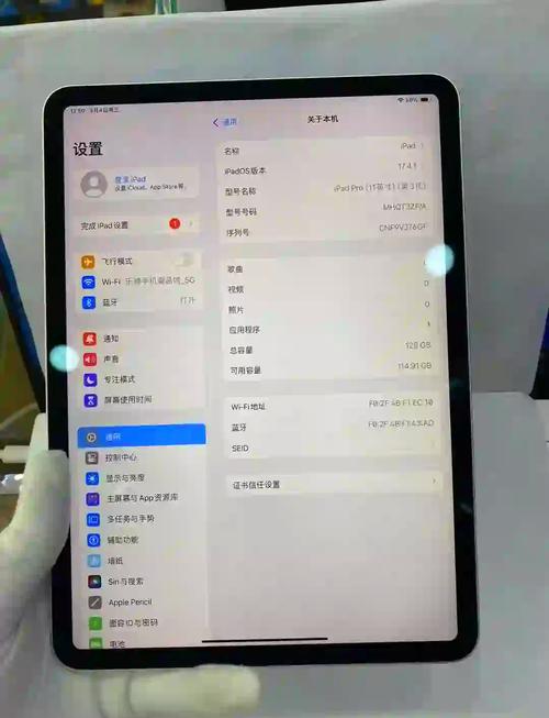 ipad pro怎么查处理器